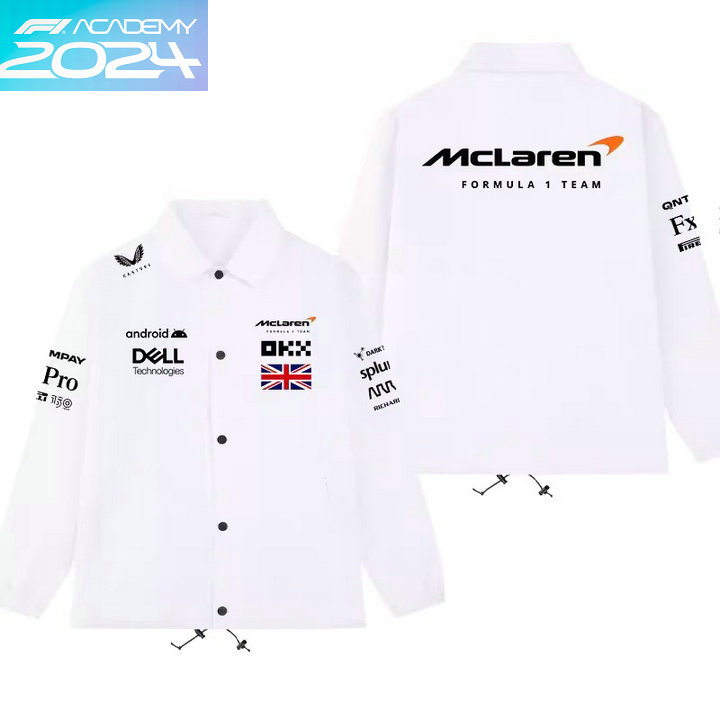 2024 Veste McLaren F1 Surchemise épaisse Homme